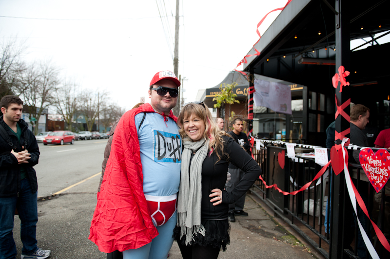 The sidewalks of Fremont were bustling with joggers decked out in their