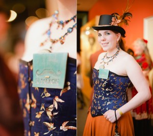 Hundreds donned their corsets, top hats, and curled mustaches at the Steampunk