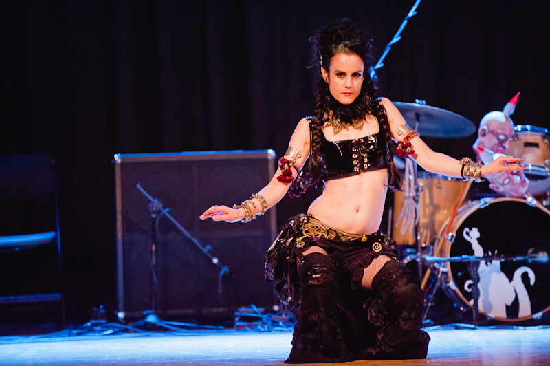 Hundreds donned their corsets, top hats, and curled mustaches at the Steampunk