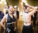 Hundreds donned their corsets, top hats, and curled mustaches at the Steampunk