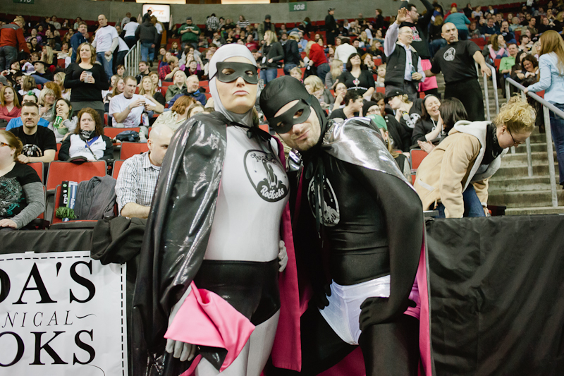Seattle's premiere all-female roller derby league opened its eighth season at KeyArena