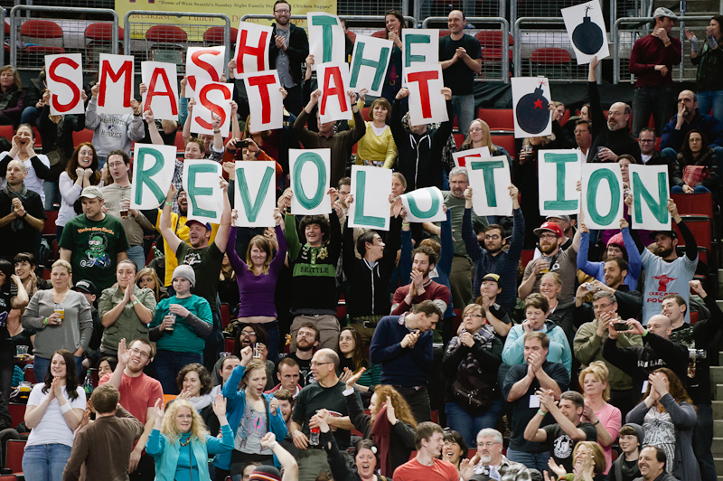 Seattle's premiere all-female roller derby league opened its eighth season at KeyArena