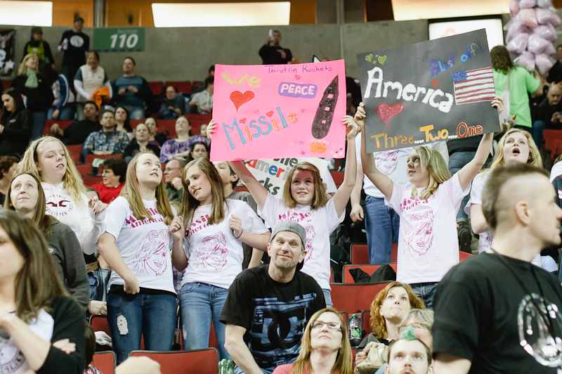 Seattle's premiere all-female roller derby league opened its eighth season at KeyArena