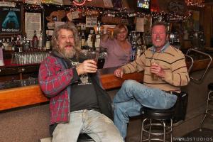 Don't be surprised by the older, slightly disheveled patrons. Hill-Top Tavern in Denver, Colorado.