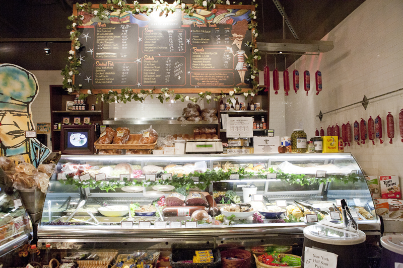 The critical items which arrive via delivery truck are smartly sourced: The bagels are baked by Blazing Bagels, and Nation's Bestcures the corned beef.