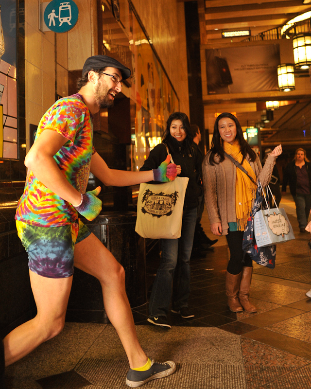 No pants? No problem! On Sunday, Seattle took part in the inspiring