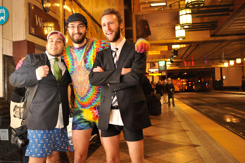 No pants? No problem! On Sunday, Seattle took part in the inspiring