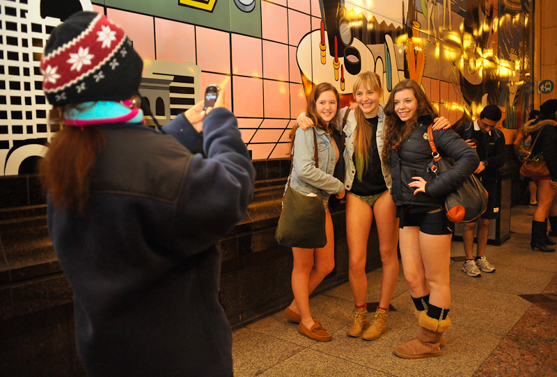 No pants? No problem! On Sunday, Seattle took part in the inspiring