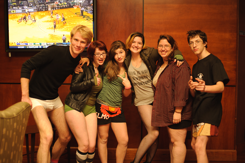 No pants? No problem! On Sunday, Seattle took part in the inspiring