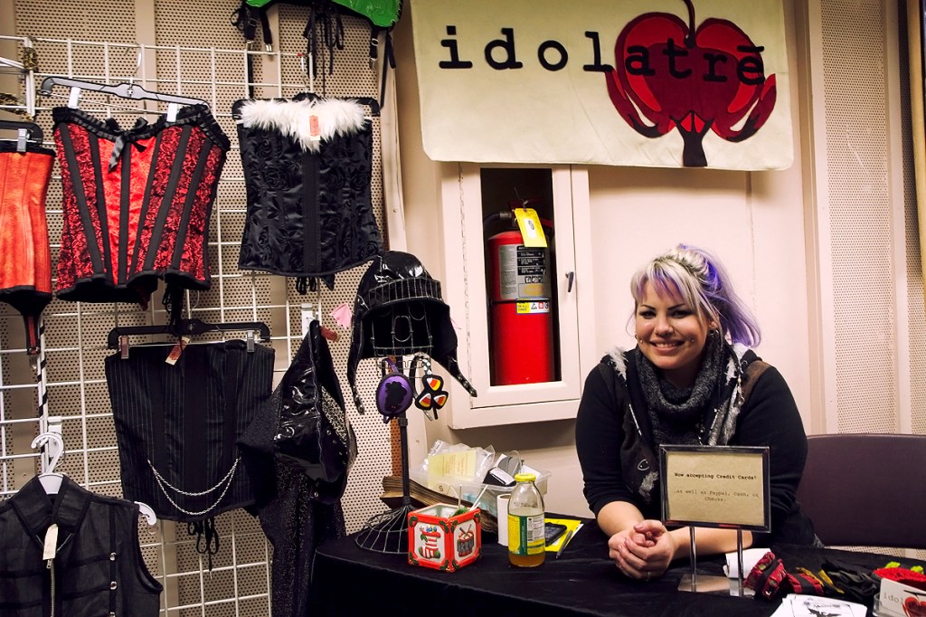 Idolatre designer Stephanie Louise's definite favorite was hercollection of fuzzy hats, perfect for chilly Seattle winter wear. (www.idolatre.etsy.com)