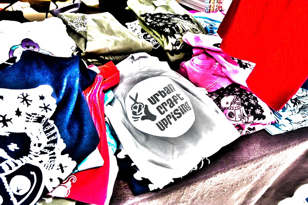Urban Craft Uprising t-shirts for sale.