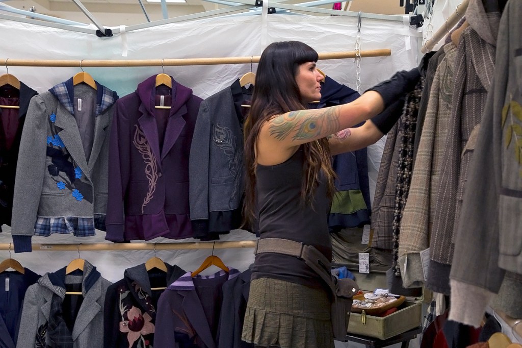 Cynthia from Portland's Bella Sisters said the Poppy Jacketwas really popular at UCU, and was a favorite design. (www.bellasisters.com)