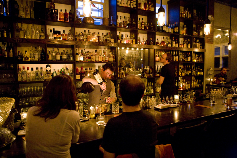 The bartenders at Canon could be considered cocktail scientist.