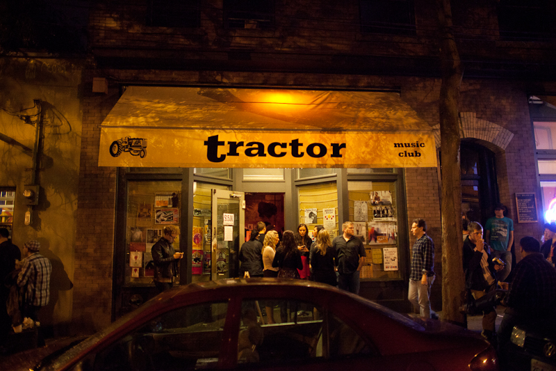 It's fair to say that Tractor was full that day.