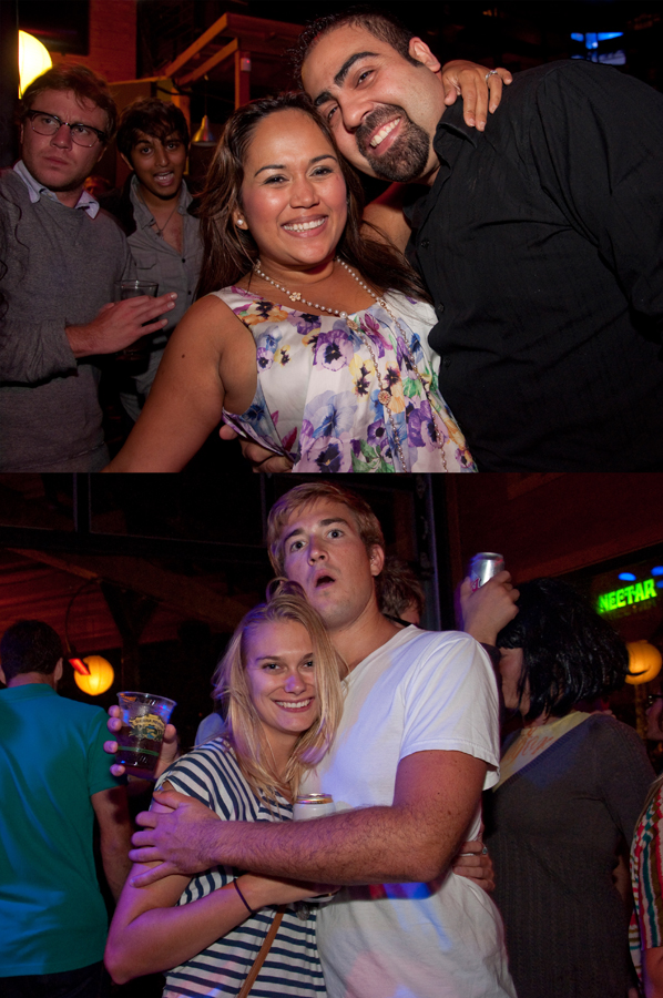 Cute couples on the dancefloor.