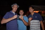 John Bell, Ryan Mann, and Mike Ru delight in all the beers there are to try.