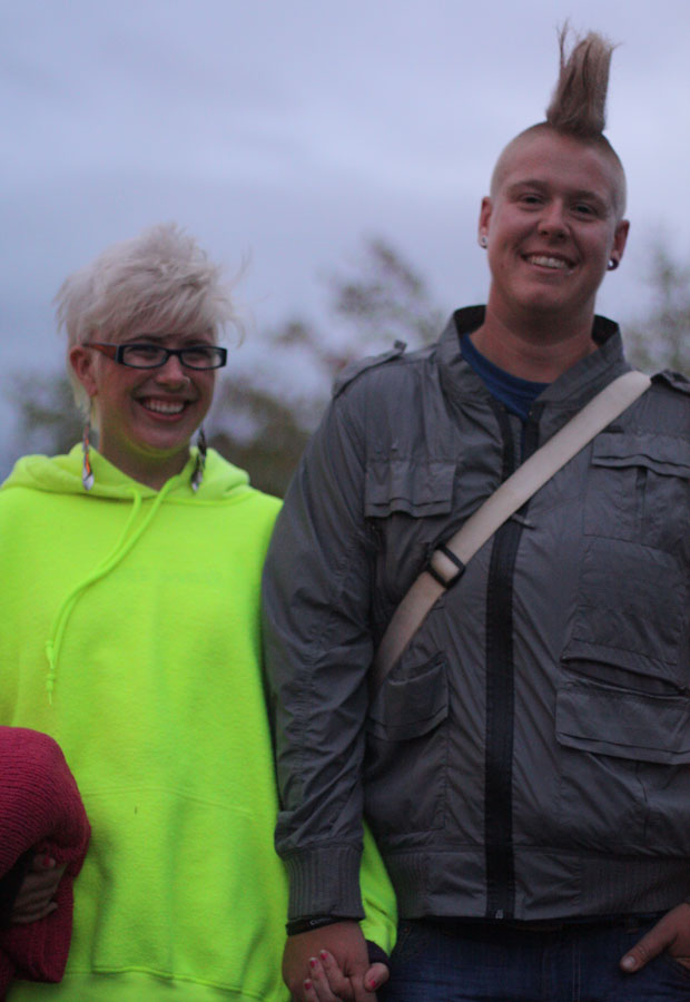 Deborah Schmidt and Krispy New came out to the show from Bellingham.