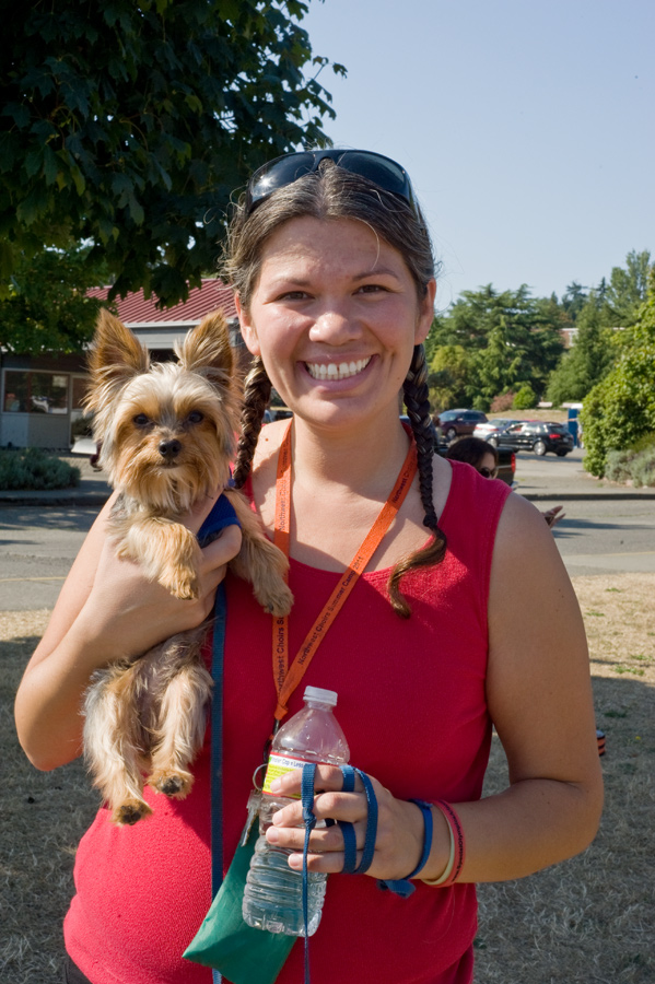 DC with owner Angie Zuniga.