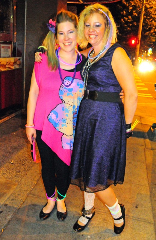 Heather O'Neill and Laurie Swartz. Love the lacy ankle socks.