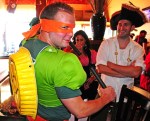 Eliot as Ninja Turtle Michelangelo