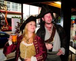 Ravina the Red and Master Reynard, professional pirates recently arrived from New York.