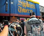 The crowd gathers at The Shipwreck Tavern in West Seattle for the start of the race.