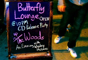 Friday night was the CD release party for DJ Wesley Holmes.