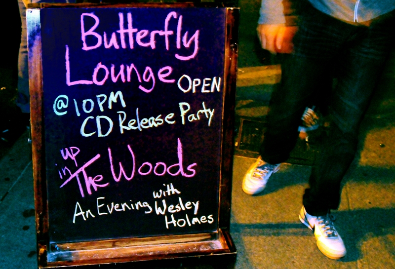 Friday night was the CD release party for DJ Wesley Holmes.