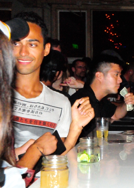 Drinking out of cups...or, jars.