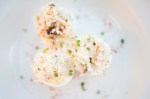 Dungeness crab deviled eggs from Madison Park Conservatory. Know what else is yummy at Madison Park? The head chef. Check him out here.