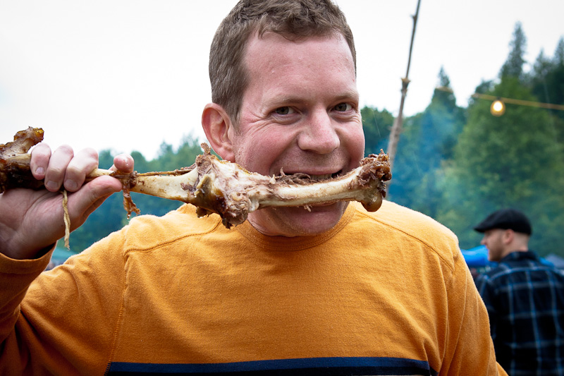 For the past four years, food-loving folks have gathered in the woods