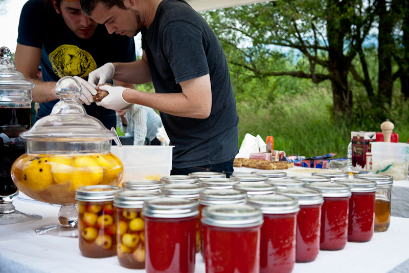 For the past four years, food-loving folks have gathered in the woods