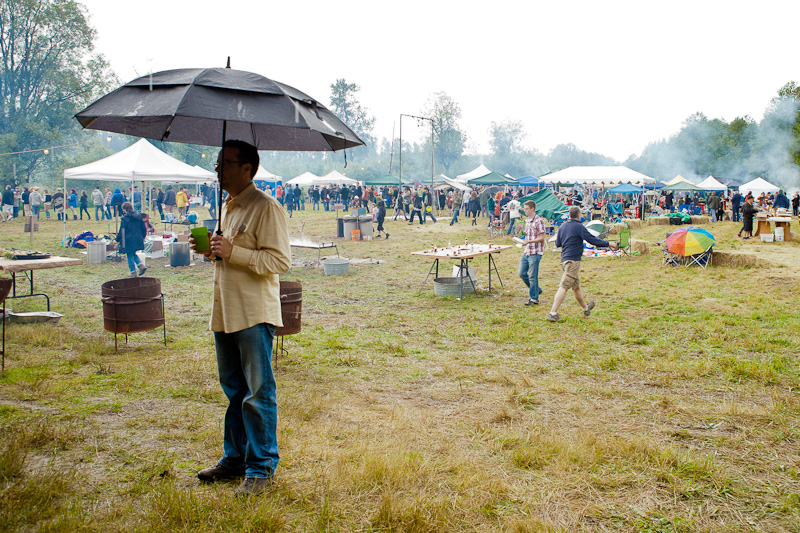 For the past four years, food-loving folks have gathered in the woods