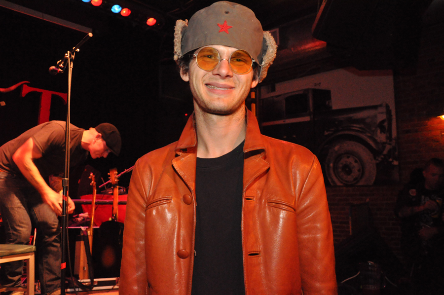 The hat and glasses make for expert, innovative dance moves.