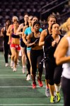 Seattle Mist held tryouts for their lingerie football team.