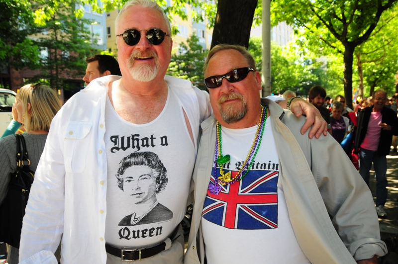 The best queens have mustaches.