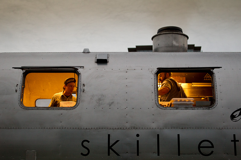The small park was loaded with food trucks and carts. Everything was free and most vendors had vegetarian options. Thank you!