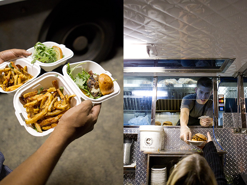 Some street truck food goodies.