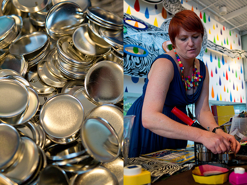 You've always got to throw a little DIY in for fun!