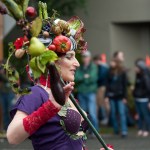 A ridiculous downpour didn't dampen the spirits of the thousands that turned