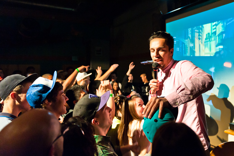 Taking place last night at the Theater Off Jackson, the Blue Scholars'