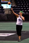 Don't mess with that throwing arm