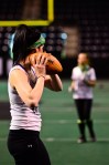 For a picture-perfect pass space fingers appropriately on laces