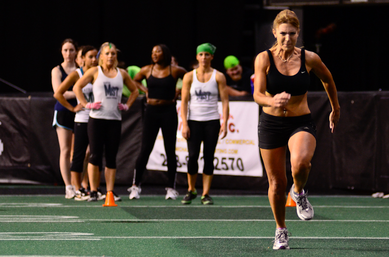 A well-crafted game face intimidates the fiercest competition