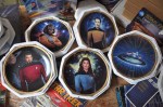 Anyone want a set of Star Trek plates? The label said it's actually not recommended to eat off of them due to chemicals. Bummer.