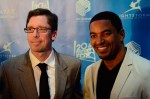 Seattle got a little bit Hollywood Friday with a "blue" carpet celebrity