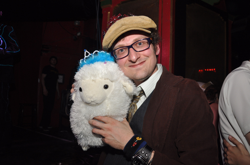 Bootie Prom Best Couple 2011: A Man and his Sheep.