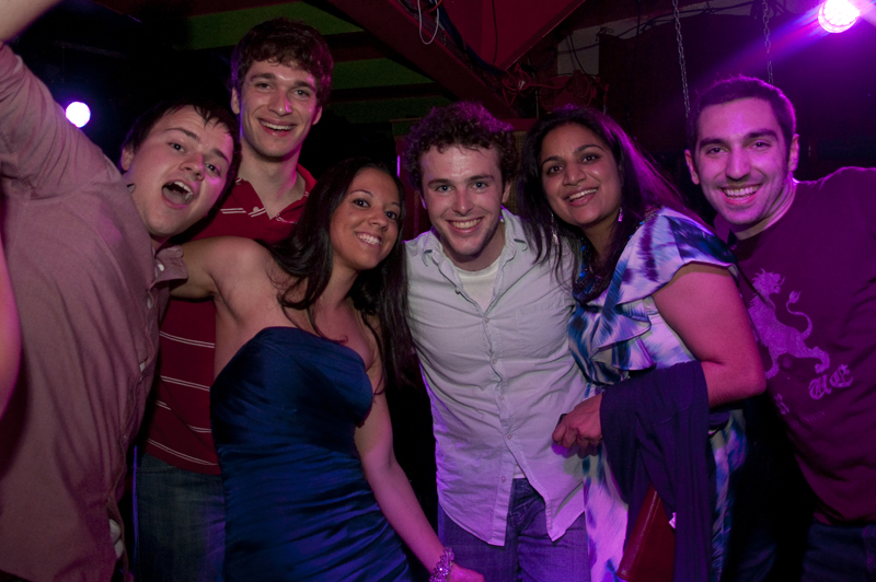 By the end of Bootie, most audience members climb the stage to dance with the DJs.