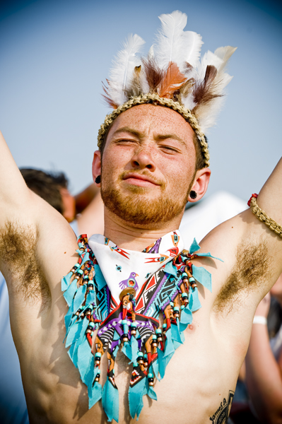 Chief of the feather headdress trend.