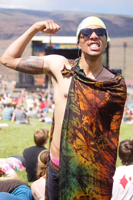 The weather wasn't "the greatest" but here are some folks who turned